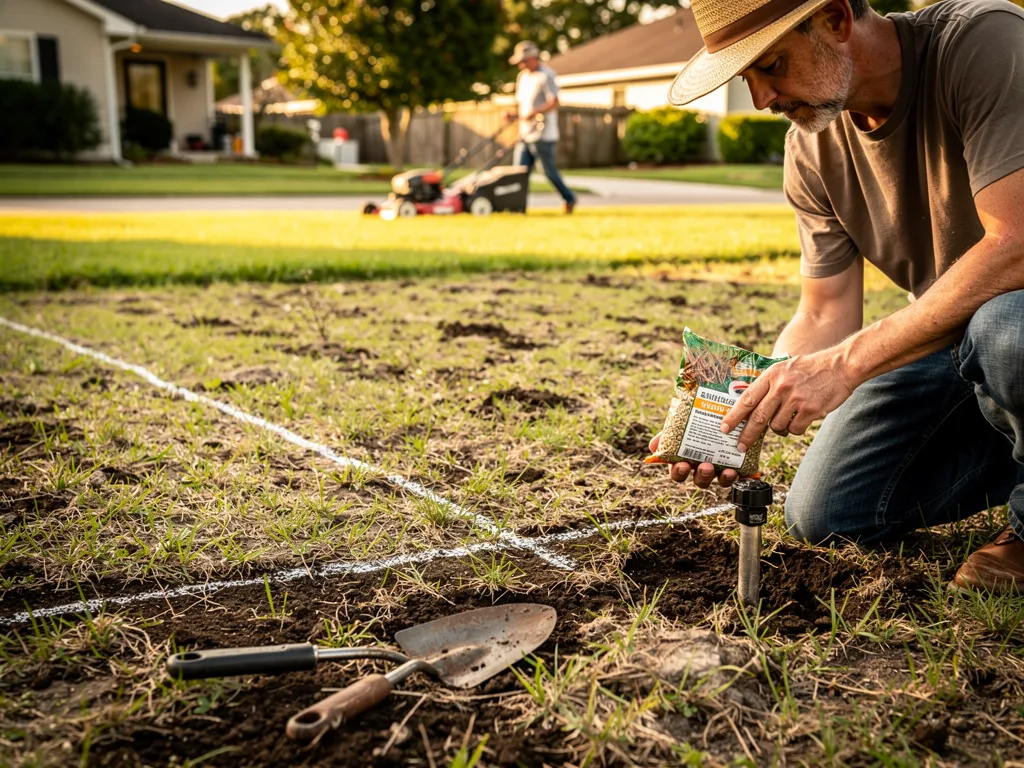 DIY vs when to call a pro for a typical Denham Springs lawn issue