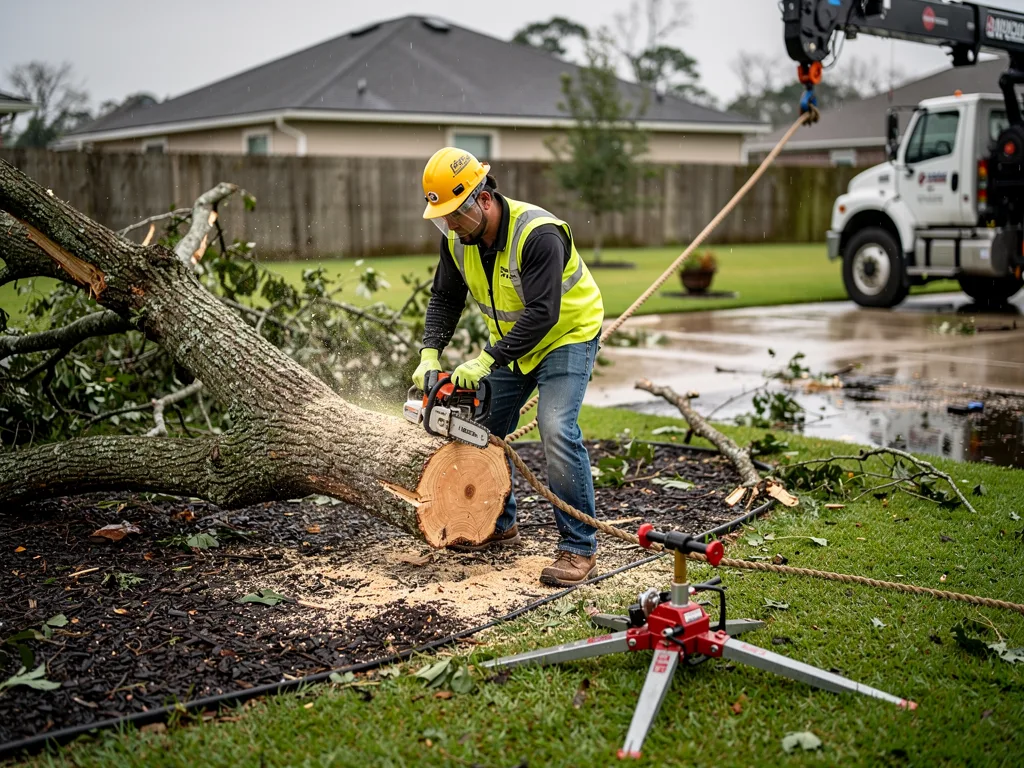 Storm Damage Tree Removal